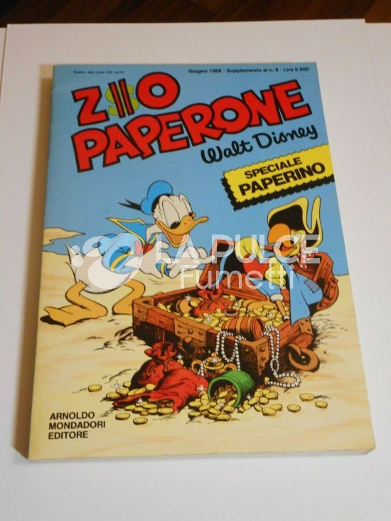 ZIO PAPERONE SPECIALE PAPERINO #     1 SUPPLEMENTO AL N 8 DI ZIO PAPERONE