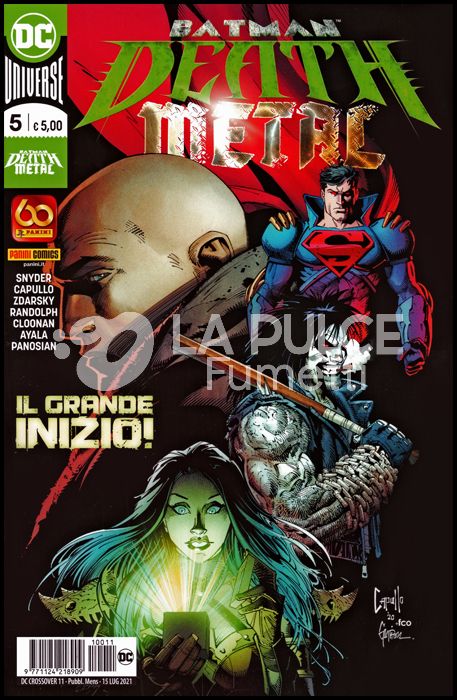 DC CROSSOVER #    11 - BATMAN: DEATH METAL 5
