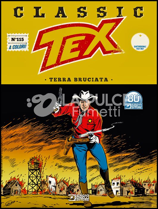 TEX CLASSIC #   115: TERRA BRUCIATA