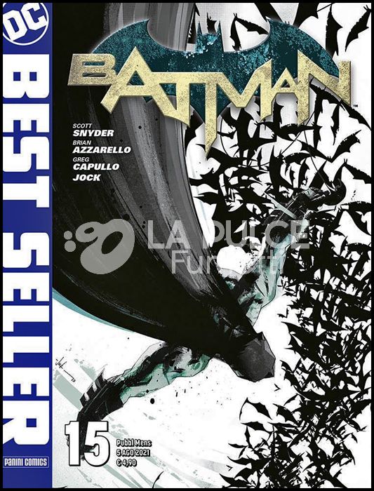 DC BEST SELLER #    15 - BATMAN di SCOTT SNYDER & GREG CAPULLO 15
