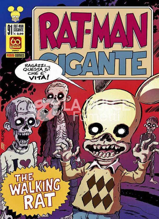 RAT-MAN GIGANTE #    91: THE WALKING RAT