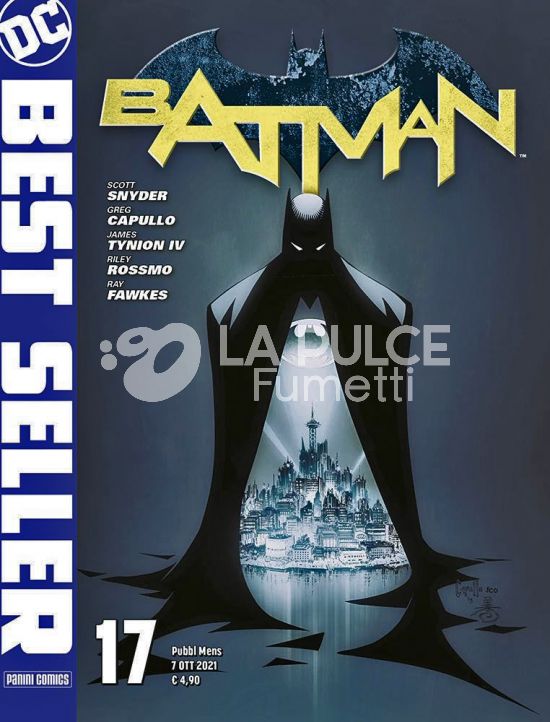DC BEST SELLER #    17 - BATMAN di SCOTT SNYDER & GREG CAPULLO 17