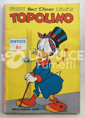 TOPOLINO LIBRETTO #   306 - NO BOLLINO NO FIGURINE