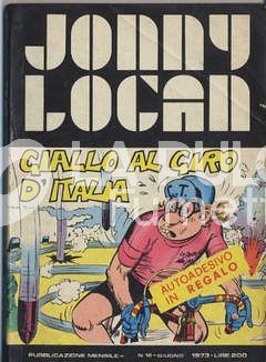 JONNY LOGAN #    12 : GIALLO AL GIRO D'ITALIA - NO ADESIVO