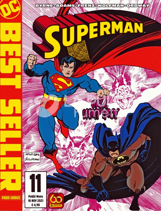 DC BEST SELLER NUOVA SERIE #    11 - SUPERMAN DI JOHN BYRNE 11