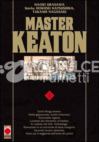 MASTER KEATON 1/12  n 3+5+10 originali   nuovi