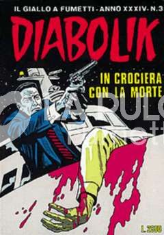 DIABOLIK ORIGINALE ANNO 34 #     3: IN CROCIERA CON LA MORTE