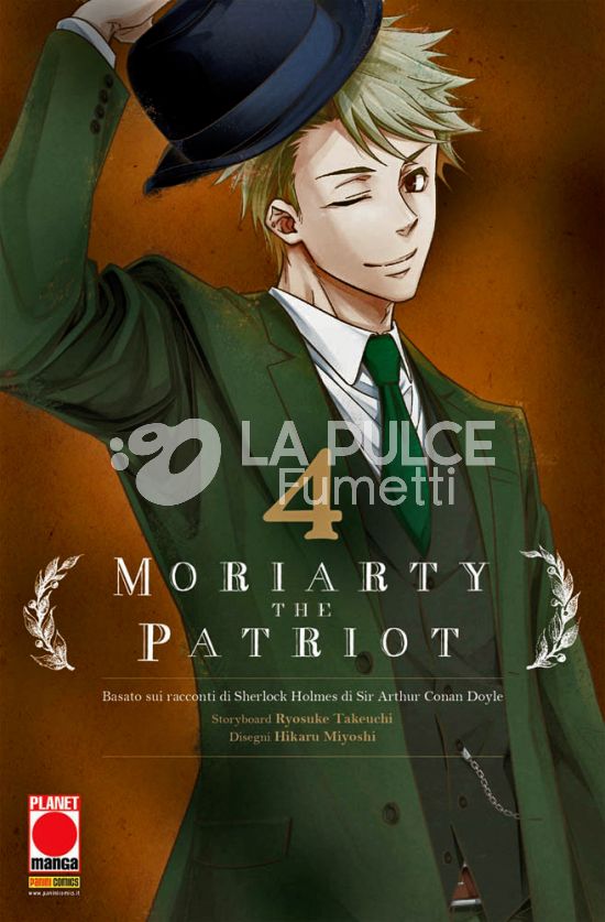 MANGA STORIE NUOVA SERIE #    78 - MORIARTY THE PATRIOT 4 - 1A RISTAMPA