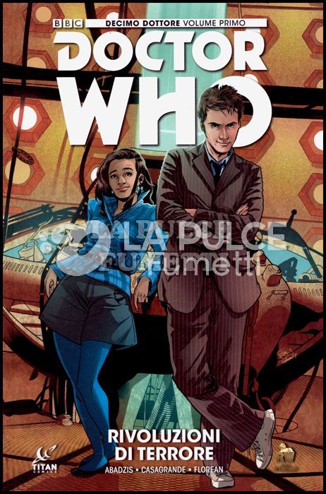 DOCTOR WHO BOOK  - DOCTOR WHO - DECIMO DOTTORE 1/2 : N 1 VARIANT