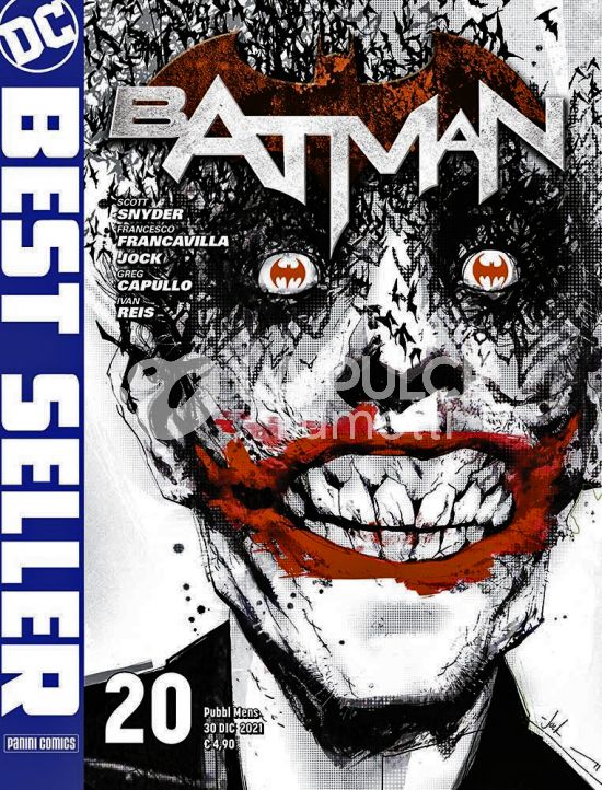 DC BEST SELLER #    20 - BATMAN DI SCOTT SNYDER 3