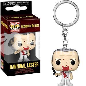 THE SILENCE OF THE LAMBS : HANNIBAL LECTER POP FUNKO POCKET KEYCHAN 4 CM