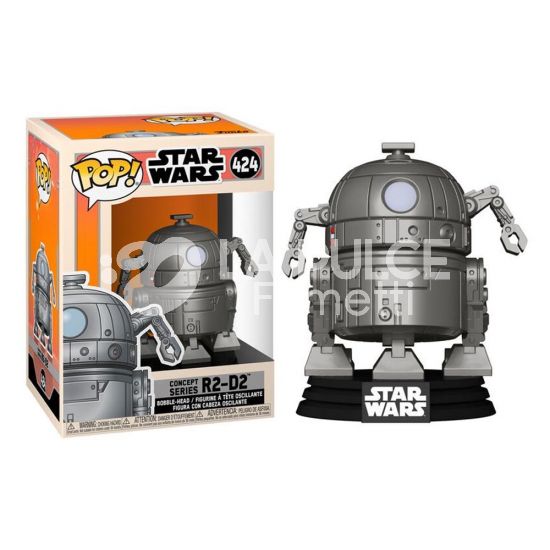 STAR WARS: R2-D2- VINYL FIGURE #   424 - POP FUNKO