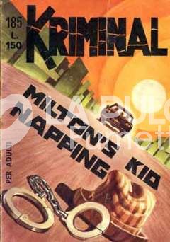 KRIMINAL #   185: MILTON'S KIDNAPPING