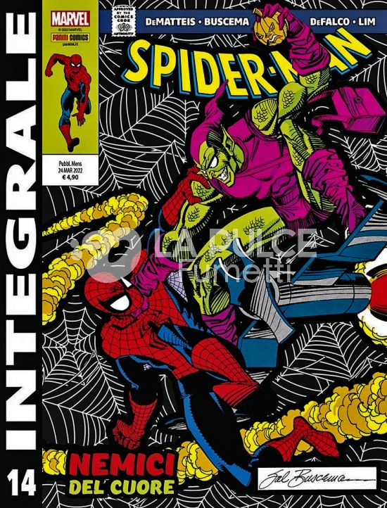 MARVEL INTEGRALE - SPIDER-MAN - J.M. DeMATTEIS #    14