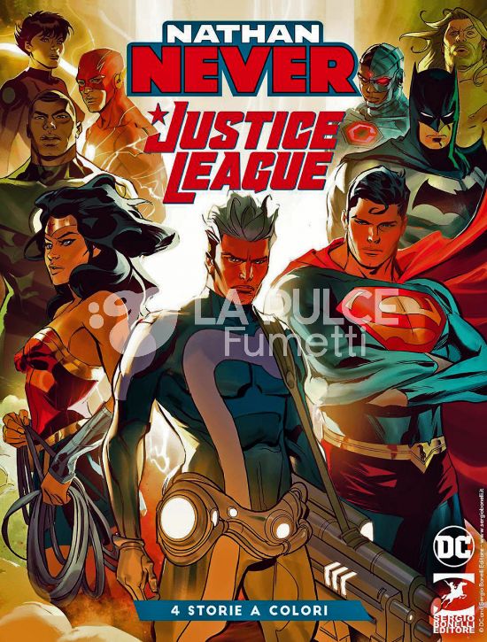 NATHAN NEVER GIGANTE #    45 - NATHAN NEVER /JUSTICE LEAGUE 0