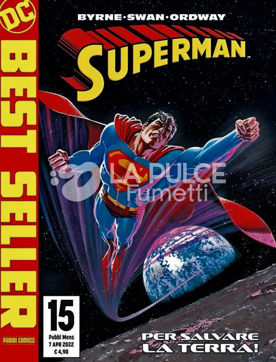 DC BEST SELLER NUOVA SERIE #    15 - SUPERMAN DI JOHN BYRNE 15