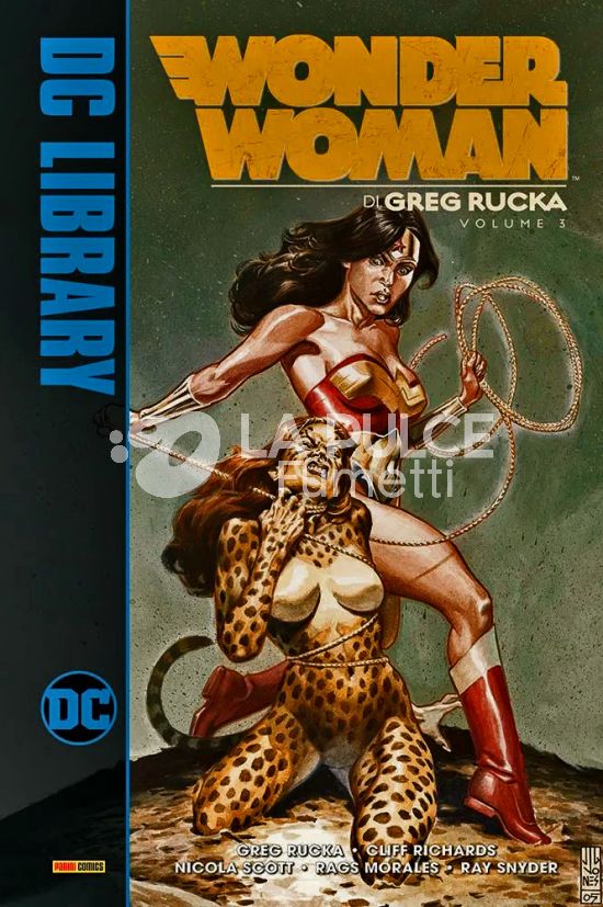 DC LIBRARY - WONDER WOMAN DI GREG RUCKA #     3