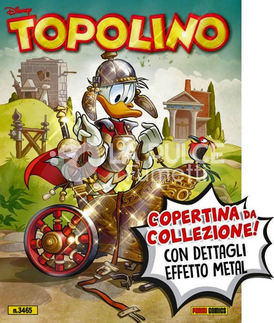 TOPOLINO LIBRETTO #  3465 - COVER SPECIALE METAL