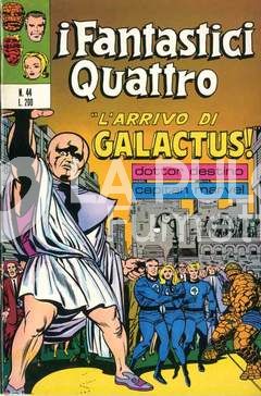 FANTASTICI QUATTRO #    44: L'ARRIVO DI GALACTUS