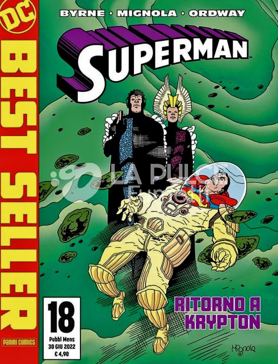 DC BEST SELLER NUOVA SERIE #    18 - SUPERMAN DI JOHN BYRNE 18