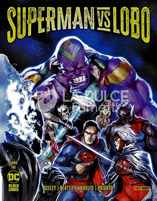 DC BLACK LABEL - SUPERMAN VS. LOBO #     3