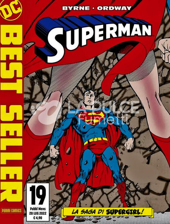 DC BEST SELLER NUOVA SERIE #    19 - SUPERMAN DI JOHN BYRNE 19
