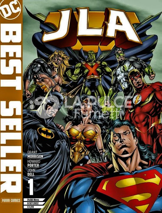 DC BEST SELLER #    28 - JLA 1 - GRANT MORRISON