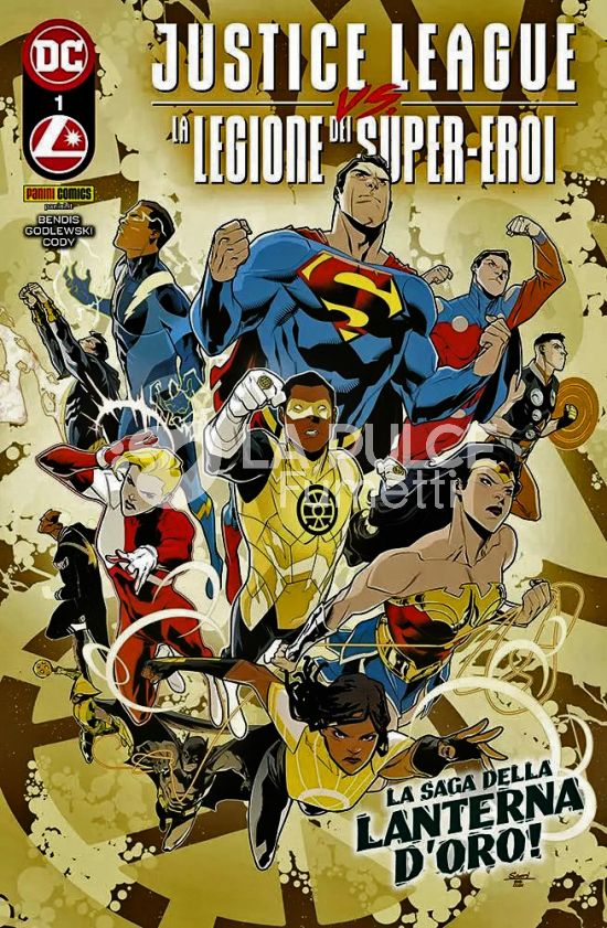 DC CROSSOVER #    21 - JUSTICE LEAGUE VS. LEGIONE DEI  SUPER-EROI 1
