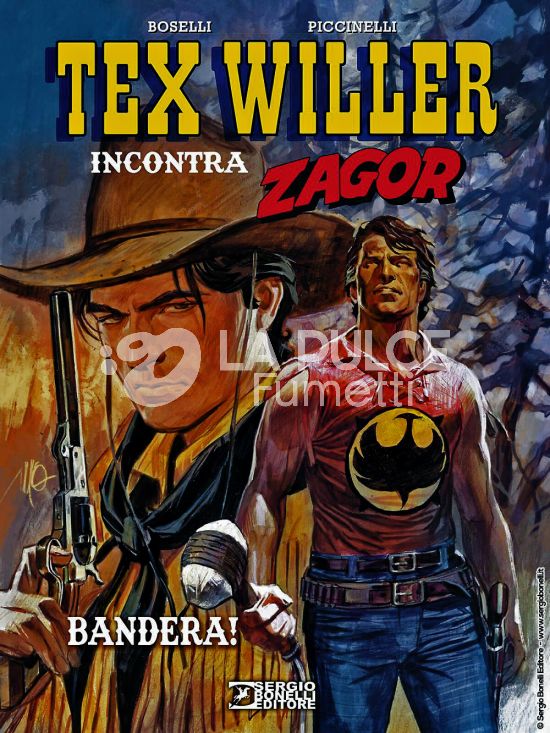 TEX WILLER SPECIALE - TEX WILLER INCONTRA ZAGOR: BANDERA! - CARTONATO