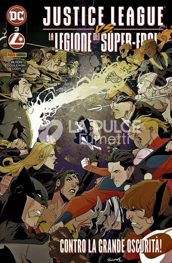 DC CROSSOVER #    23 - JUSTICE LEAGUE VS. LEGIONE DEI  SUPER-EROI 3