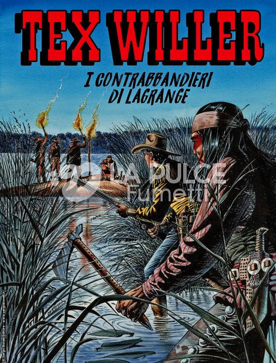 TEX WILLER #    48: I CONTRABBANDIERI DI LAGRANGE + LOCANDINA FILM DAMPYR