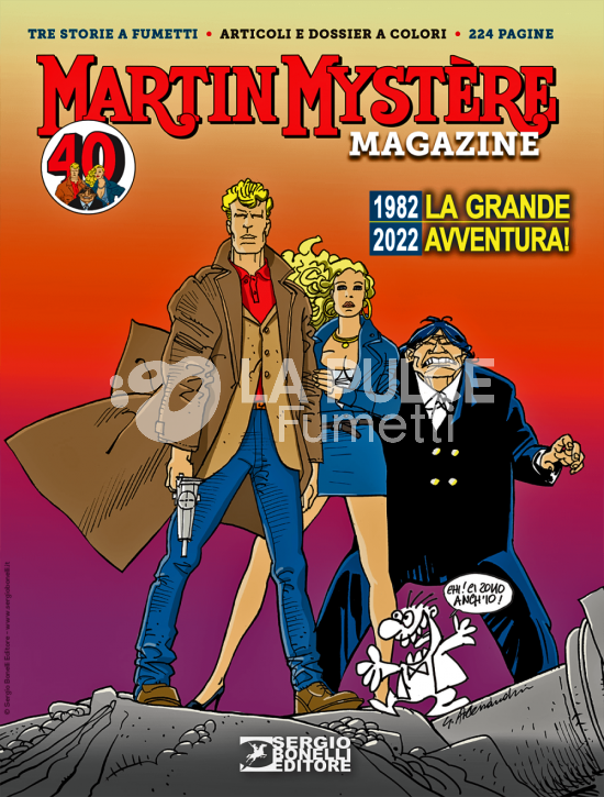 MARTIN MYSTERE MAGAZINE #     1 - 1982 - 2022 - LA GRANDE AVVENTURA