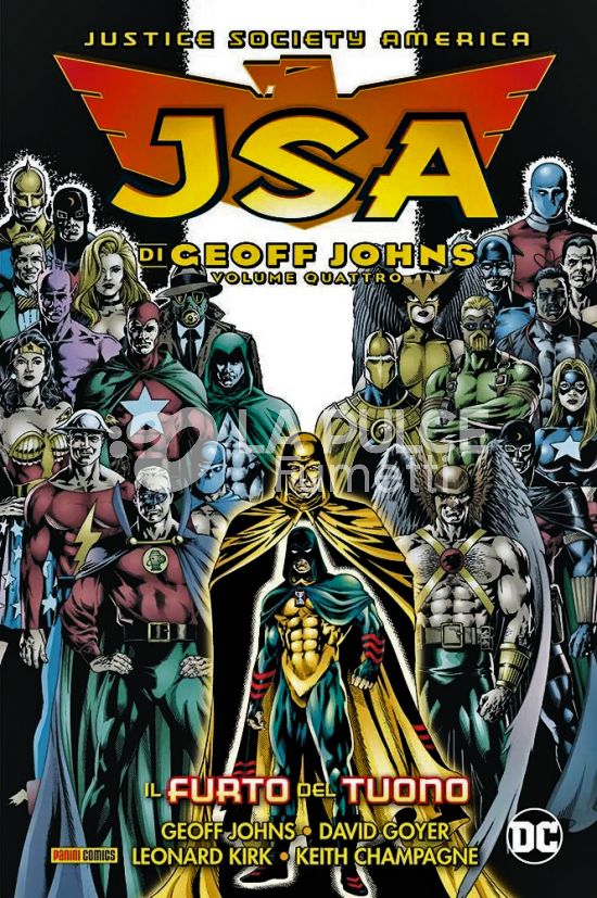 DC EVERGREEN - JSA - JUSTICE SOCIETY AMERICA - GEOFF JOHNS #     4: IL FURTO DEL TUONO