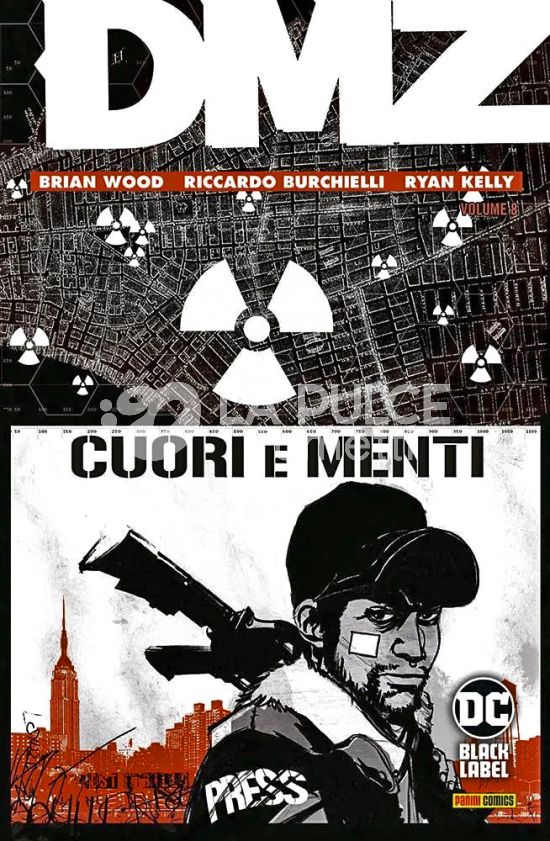 DC BLACK LABEL HITS - DMZ #     8: CUORI E MENTI