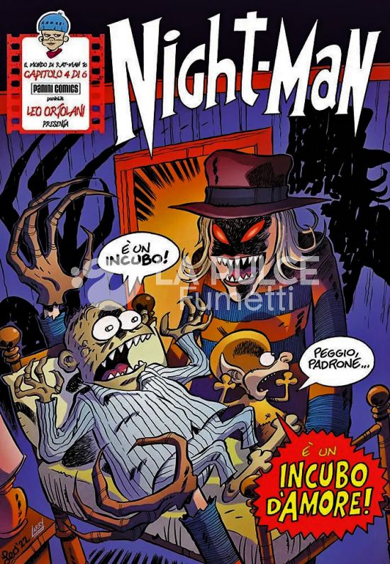 IL MONDO DI RAT-MAN #    16 - NIGHT-MAN 4: INCUBO D'AMORE!