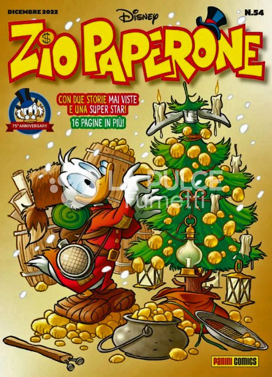 ZIO PAPERONE #    58 - ZIO PAPERONE 54 - 75° ANNIVERSARIO DI ZIO PAPERONE - COVER METAL