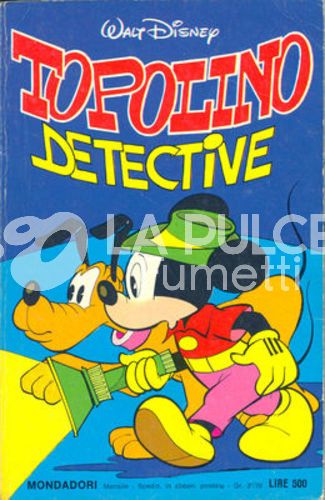 CLASSICI DISNEY SERIE 2 #    10: TOPOLINO DETECTIVE
