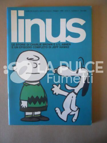 LINUS ANNO 1  N 1/9   RISTAMPA ANASTATICA DEL 1966 COMPLETA NUOVI