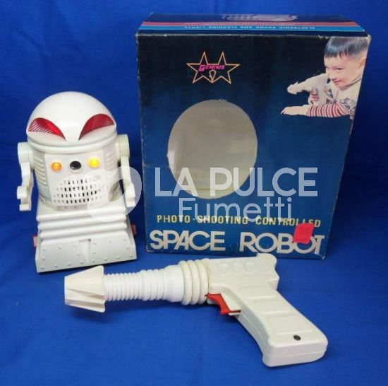 SPACE ROBOT : PHOTO - SHOOTING CONTROLLED VINTAGE  (NO BATTERIE INCLUSE)