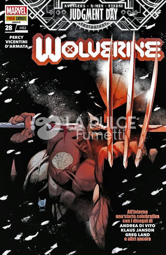 WOLVERINE #   432 - WOLVERINE 28 - A.X.E. - AXE - JUDGMENT DAY