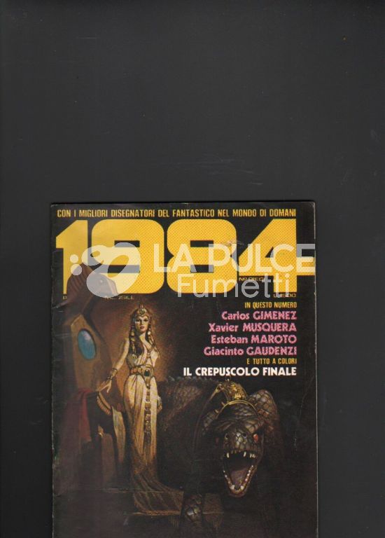 1984 #     10 RIVISTA A FUMETTI DI FANTASCIENZA
