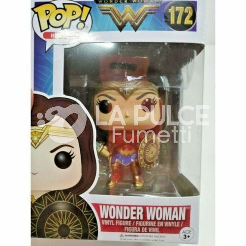 WONDER WOMAN - DC HEROES - VINYL FIGURE #   172 - POP FUNKO