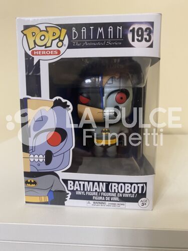 BATMAN ANIMATED SERIES; BATMAN ROBOT VINYL FIGURE 193- POP FUNKO HEROES