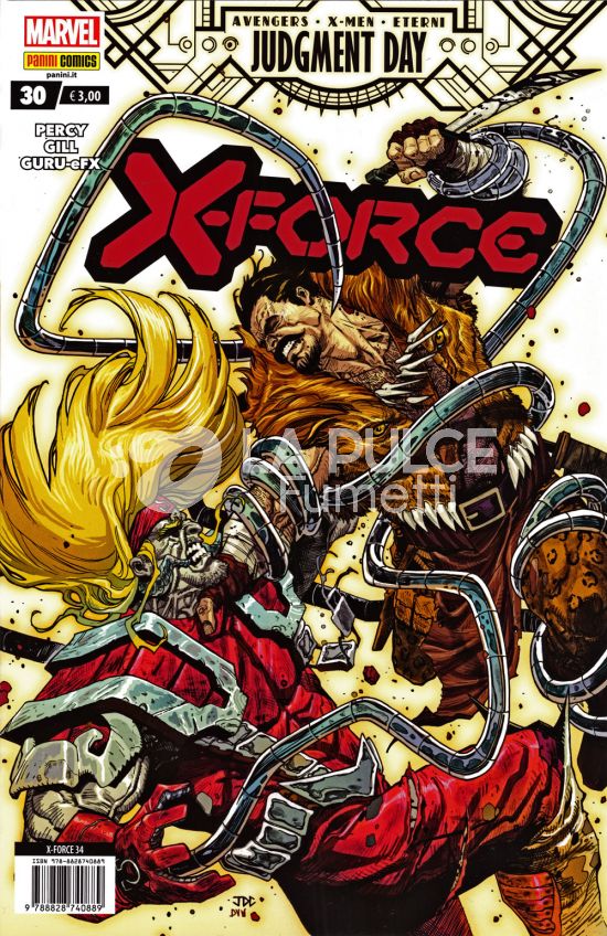 X-FORCE #    34 - X-FORCE 30 - A.X.E. - AXE - JUDGMENT DAY