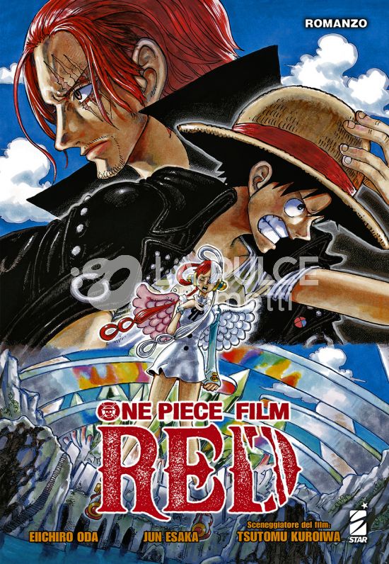 ONE PIECE: FILM RED - ROMANZO + POSTER