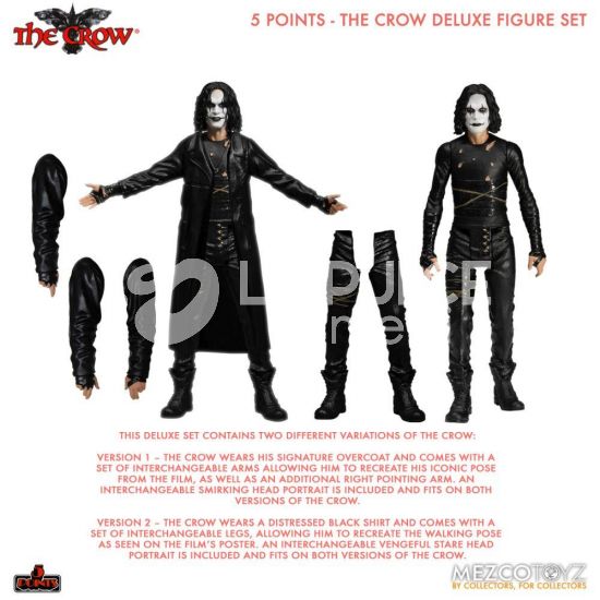 THE CROW  5 POINTS  DELUXE SET