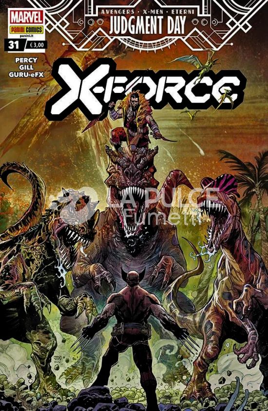 X-FORCE #    35 - X-FORCE 31 - A.X.E. - AXE - JUDGMENT DAY