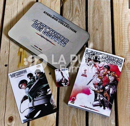THE BEST OF PLANET MANGA STEELBOX COLLECTION - L'ATTACCO DEI GIGANTI 1