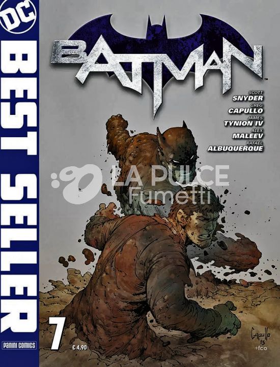 DC BEST SELLER #     7 - BATMAN di SCOTT SNYDER & GREG CAPULLO 7 - 1A RISTAMPA