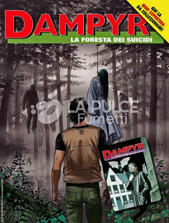 DAMPYR #   278: LA FORESTA DEI SUICIDI - MINI COPERTINE COVER A (DAMPYR 51: TRE VECCHIE SIGNORE)
